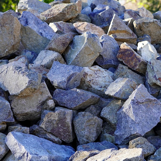 Hickory Creek Rubble for sale at rock yard