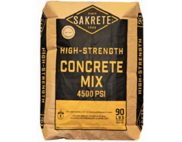 Sakrete® High Strength Concrete Mix - TCC Materials