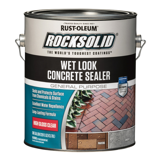Rust-Oleum Rock Solid Wet Look Concrete Sealer