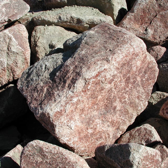 Indian Red Boulders