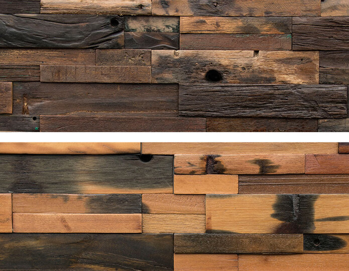 Realstone Systems Reclaimed Wood Panels Southwest Boulder And Stone