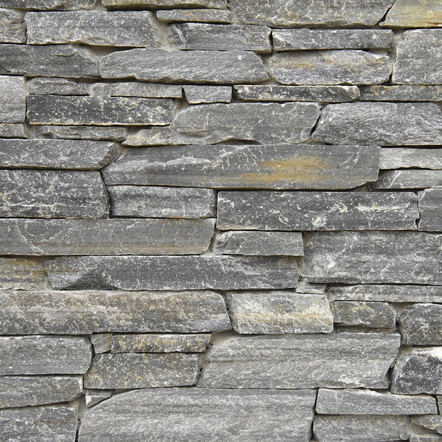 Storm Mountain Stone Veneer Natural Ledgestone on rock wall project