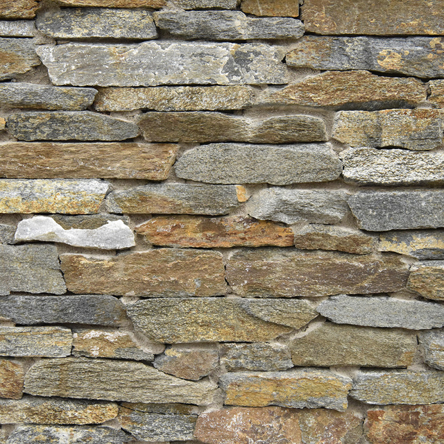 Red Mountain Stone Veneer Natural Ledgestone on rock wall project